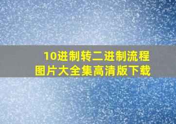 10进制转二进制流程图片大全集高清版下载