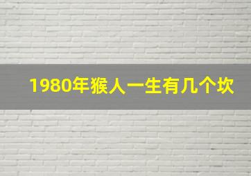 1980年猴人一生有几个坎