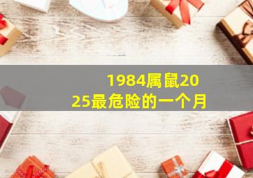 1984属鼠2025最危险的一个月