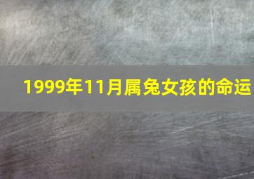 1999年11月属兔女孩的命运