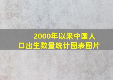 2000年以来中国人口出生数量统计图表图片