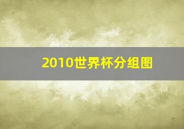 2010世界杯分组图