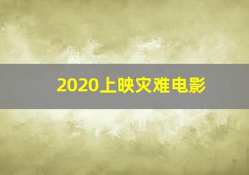 2020上映灾难电影