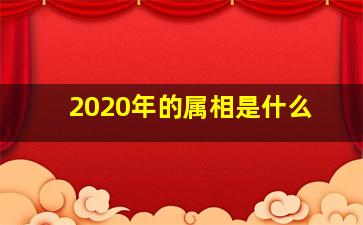 2020年的属相是什么