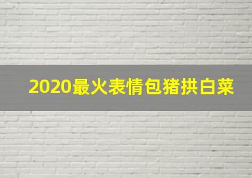 2020最火表情包猪拱白菜