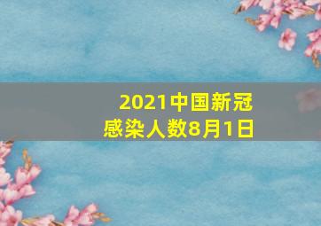 2021中国新冠感染人数8月1日