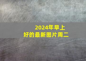 2024年早上好的最新图片周二