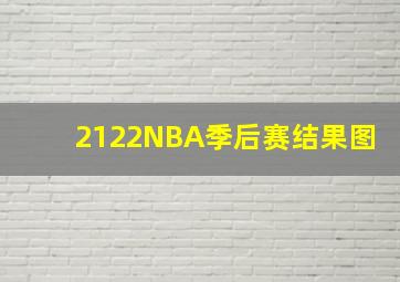 2122NBA季后赛结果图