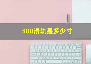 300滑轨是多少寸