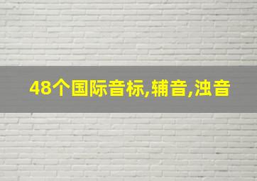 48个国际音标,辅音,浊音