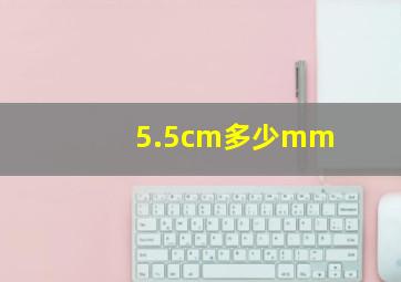 5.5cm多少mm