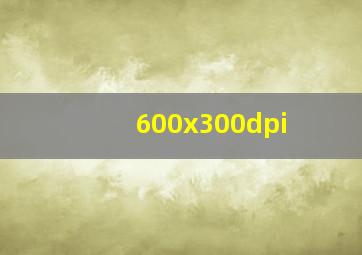 600x300dpi