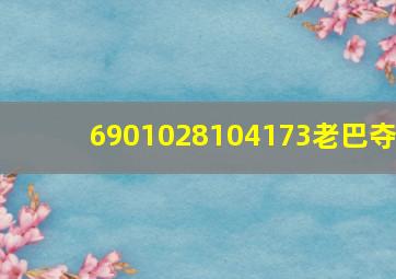 6901028104173老巴夺