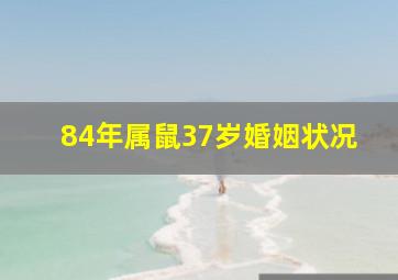 84年属鼠37岁婚姻状况