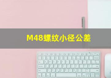 M48螺纹小径公差