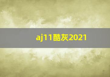 aj11酷灰2021