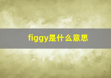 figgy是什么意思