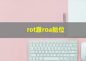 rot跟roa胎位