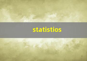 statistios