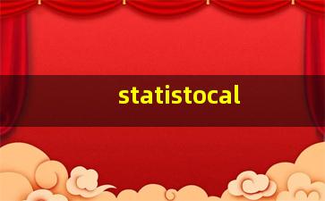 statistocal