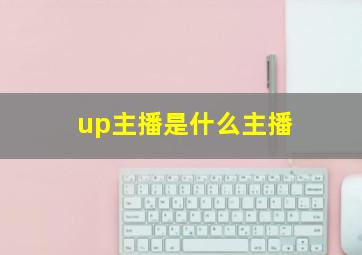 up主播是什么主播