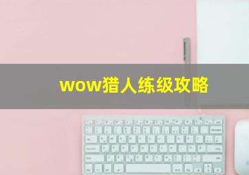 wow猎人练级攻略