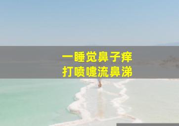 一睡觉鼻子痒打喷嚏流鼻涕