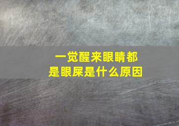 一觉醒来眼睛都是眼屎是什么原因