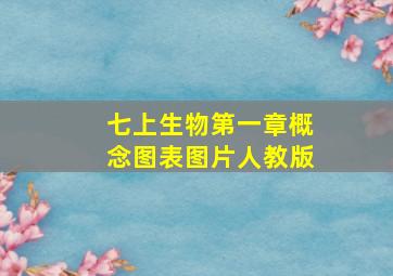 七上生物第一章概念图表图片人教版