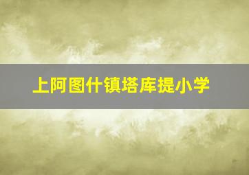 上阿图什镇塔库提小学