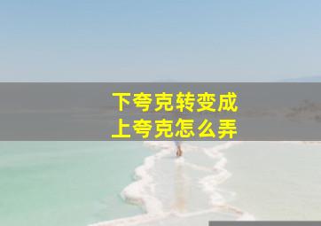 下夸克转变成上夸克怎么弄