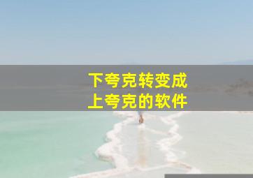 下夸克转变成上夸克的软件