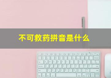 不可救药拼音是什么