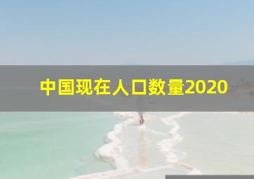 中国现在人口数量2020