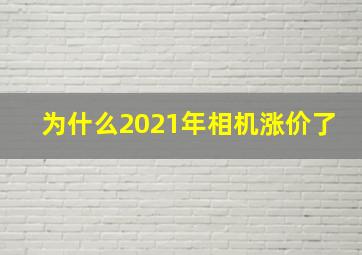 为什么2021年相机涨价了