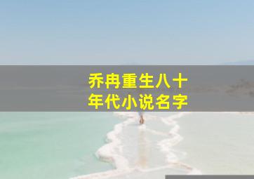 乔冉重生八十年代小说名字