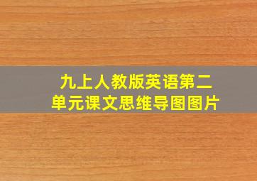 九上人教版英语第二单元课文思维导图图片