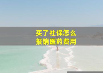 买了社保怎么报销医药费用