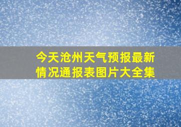 今天沧州天气预报最新情况通报表图片大全集