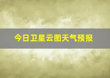 今日卫星云图天气预报