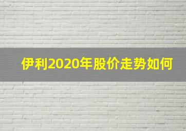 伊利2020年股价走势如何