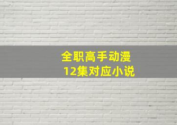 全职高手动漫12集对应小说