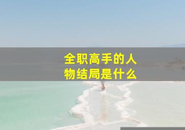 全职高手的人物结局是什么