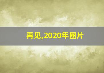 再见,2020年图片