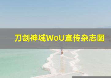 刀剑神域WoU宣传杂志图