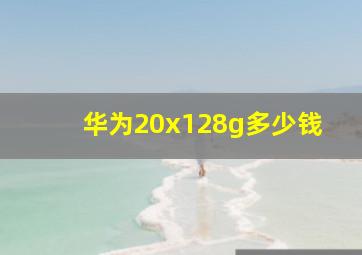 华为20x128g多少钱