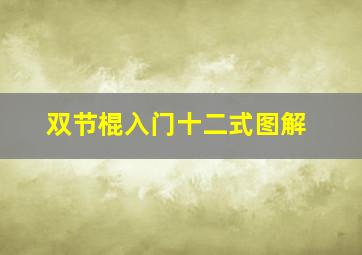 双节棍入门十二式图解