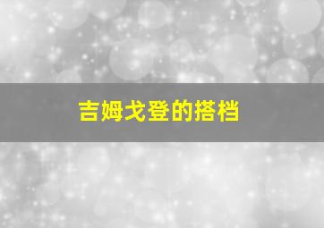 吉姆戈登的搭档