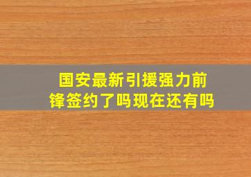 国安最新引援强力前锋签约了吗现在还有吗