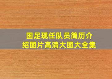 国足现任队员简历介绍图片高清大图大全集